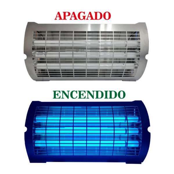 PELSIS – MODELO ISS45 – TRAMPA DE LUZ UV X 03 FLOURESCENTES - Imagen 3